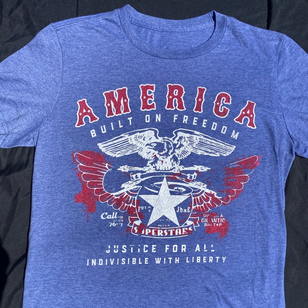 AMERICA Built on Freedom tee